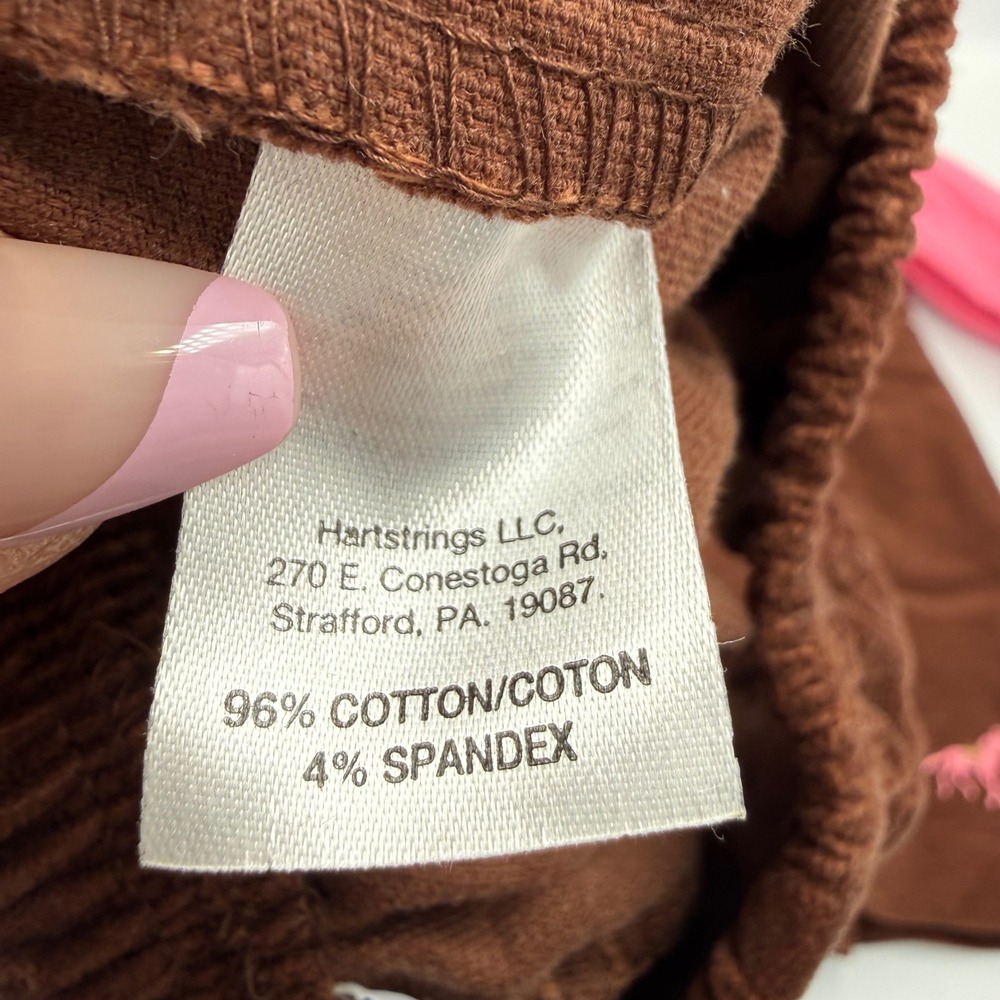 Hartstrings 12M Embroidered Horse Dress 3 Pc Set Pink Brown Baby Girl Outfit - Picture 11 of 16